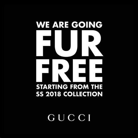 gucci animal welfare|go fur free Gucci.